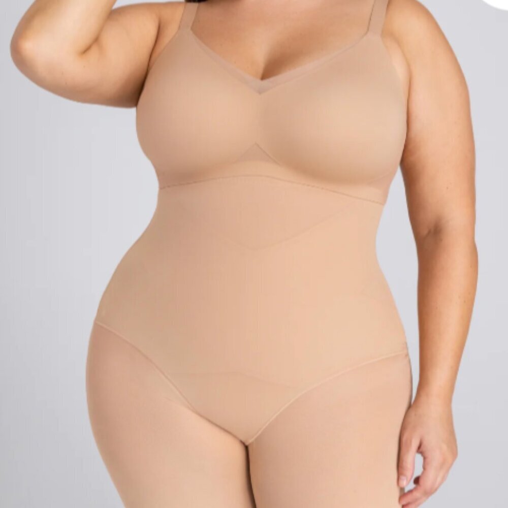 Honeylove Super power Shapewear shorts 1X Sand Smoothing
